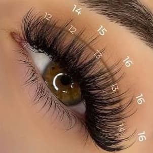 Individual lash extensions at AK esthetics in Houston, TX